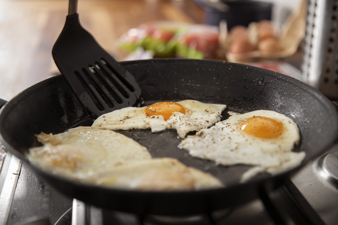 high-angle-delicious-eggs-pan