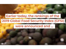 Singapore tops 2019 Global Food Security Index