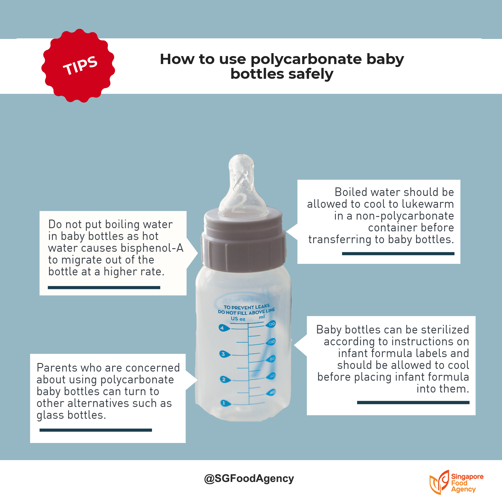 boiling baby bottles safe