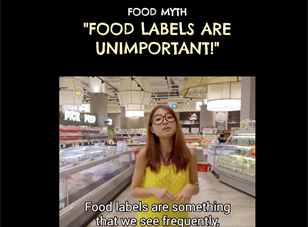 Myth busted- Food labelling