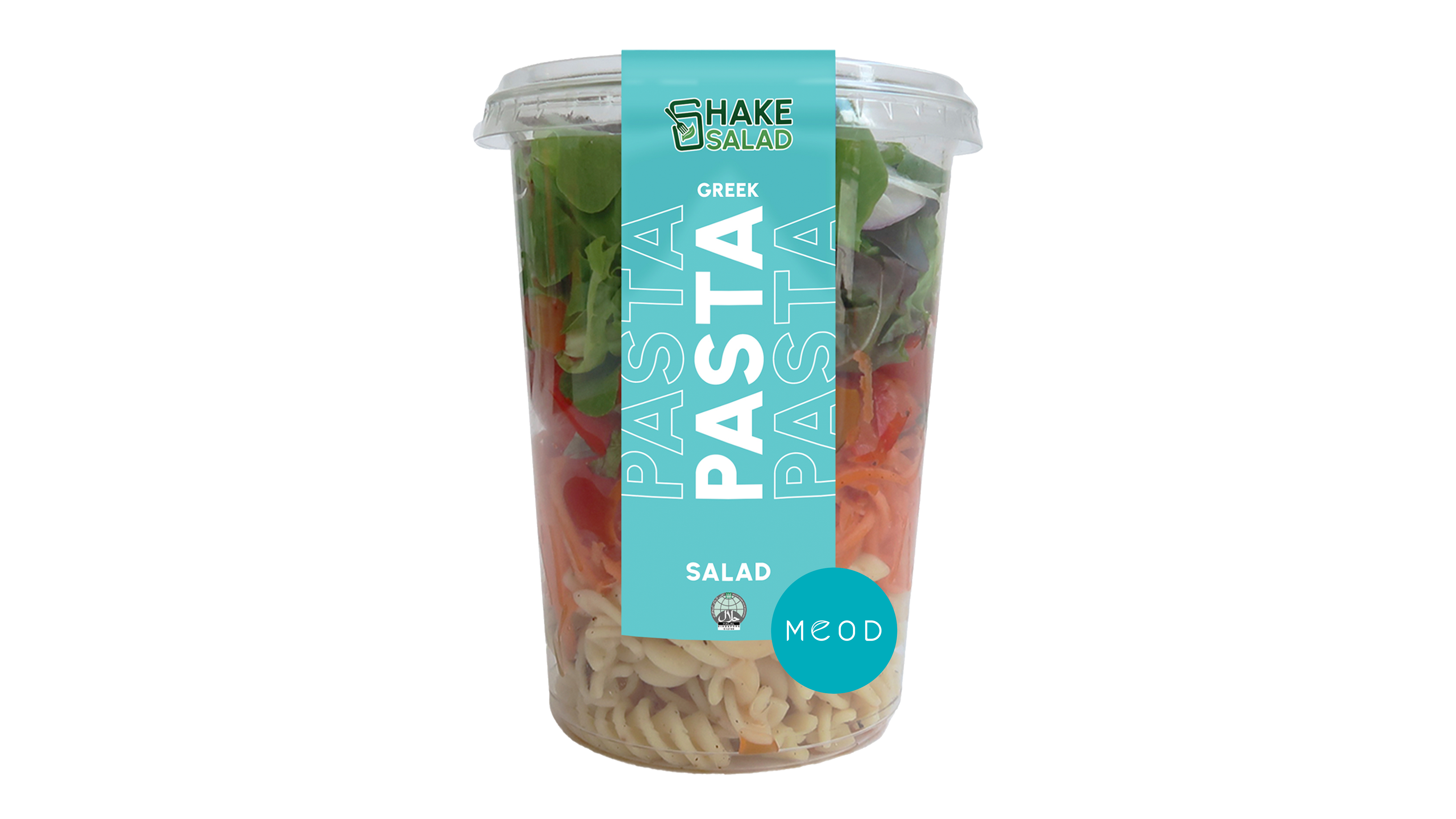 Shake Salad x MEOD - Greek Pasta Salad