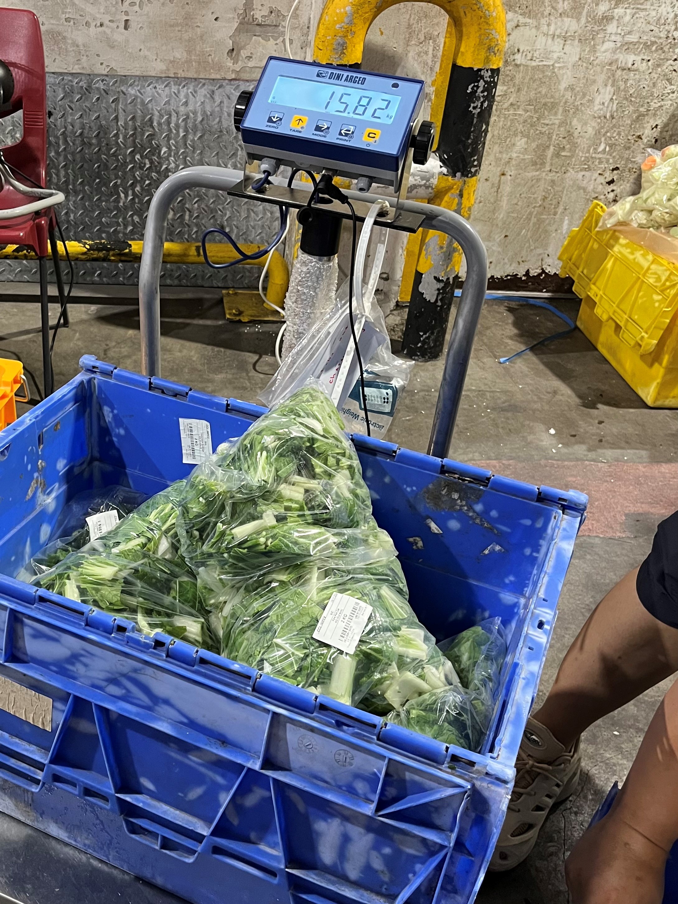Weighing of produce (1)