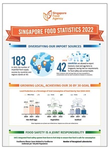 Singapore Food Statistics 2022 (Infographic)